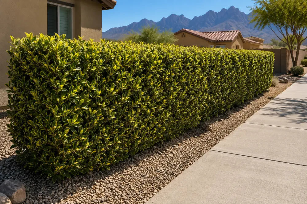 Chollipo Euonymus as a hedge Chollipo Euonymus as a hedge