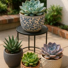 Succulents in Pots