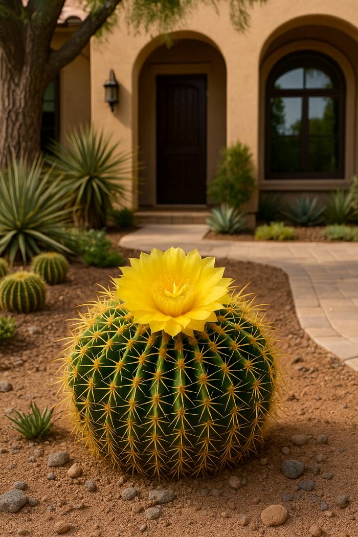 Golden Barrel Cactus Plant