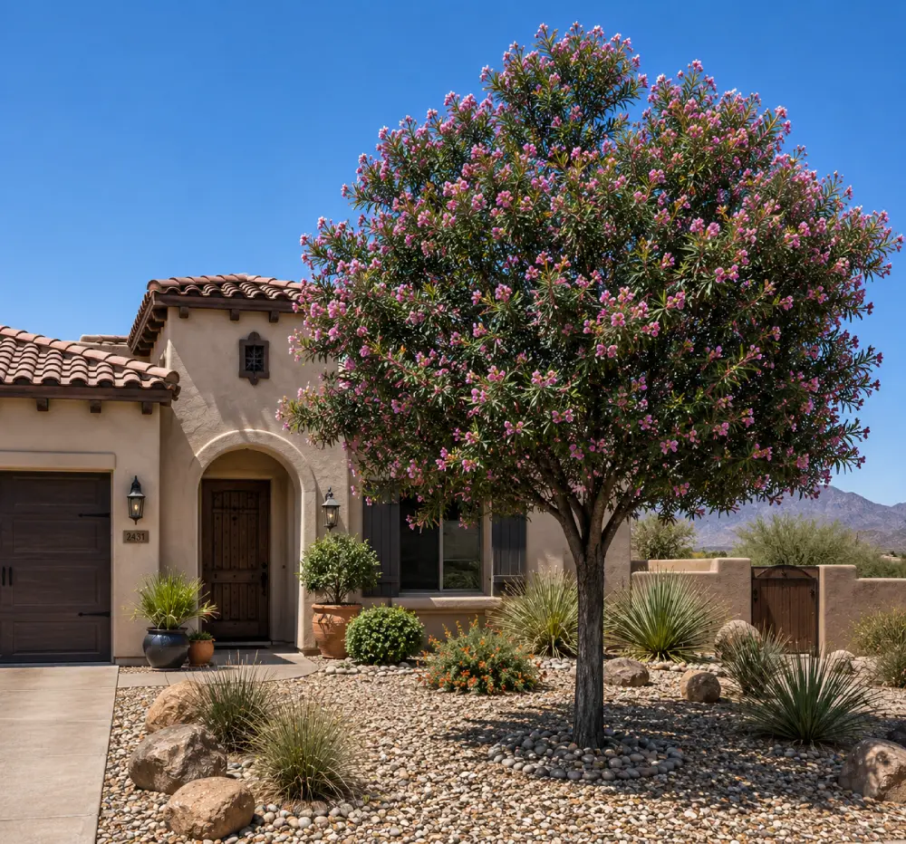 Desert Willow Trees in Las Cruces, NM