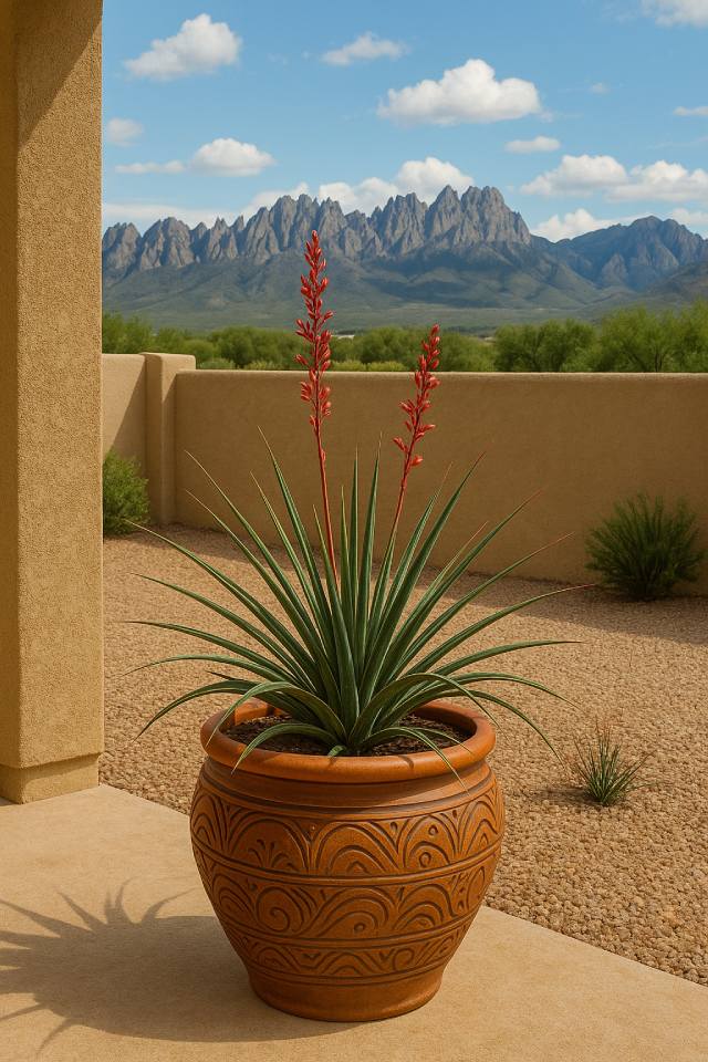 yucca in a pot Guzmans Garden Centers Red Yucca Plants
