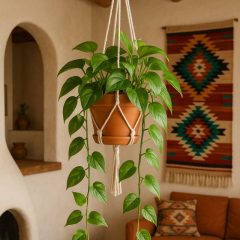 Pothos Hanging from ceiling,