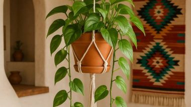 Pothos Hanging from ceiling,