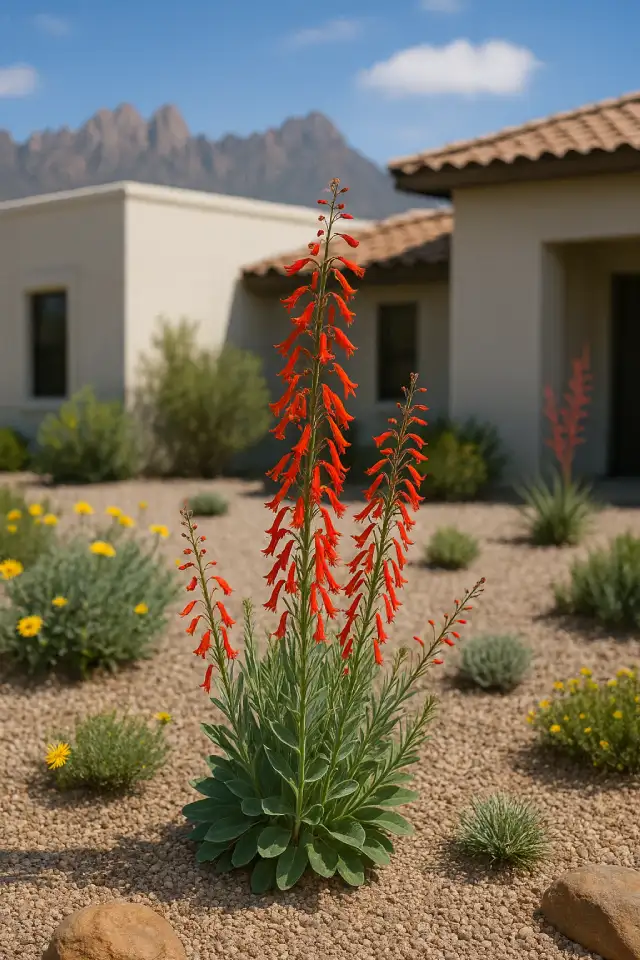 Firecracker Penstemon Plants to Grow in each seasons