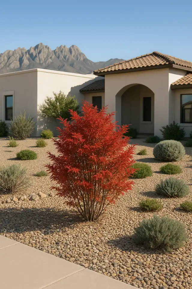 Nandina Domestica Nandina in fall through winter