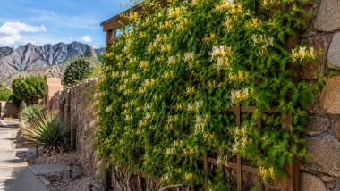 Hall's Honeysuckle in the Southwest