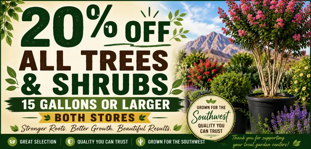 Sale at Guzman's Garden Centers Sale at Guzman's Garden Centers
