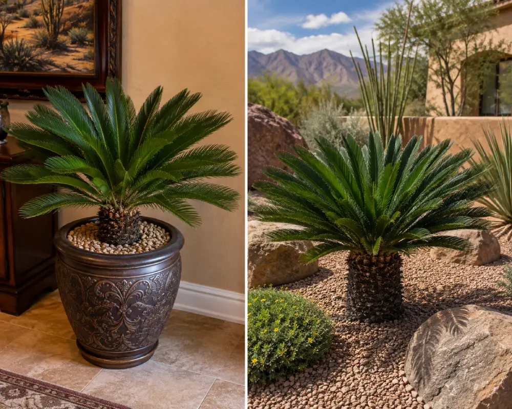 The Sago Palm plant indoors and outdoors Care of Palm Plants