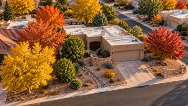 fall color in las cruces